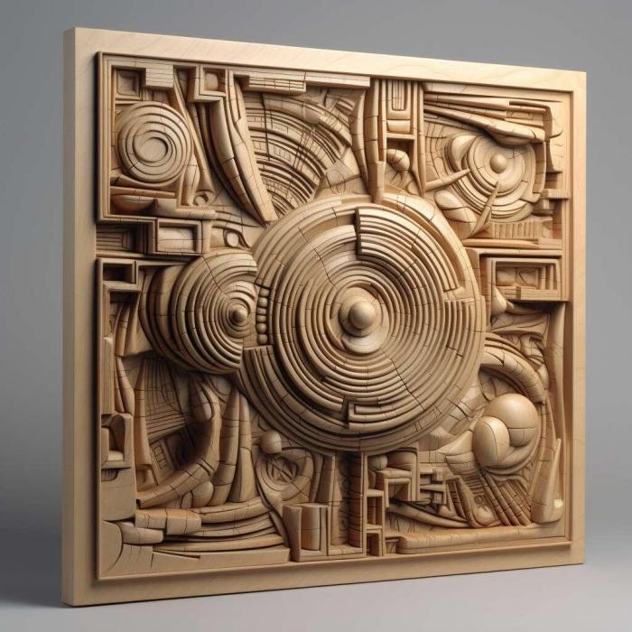 نموذج ثلاثي الأبعاد لآلة CNC 3D Art 